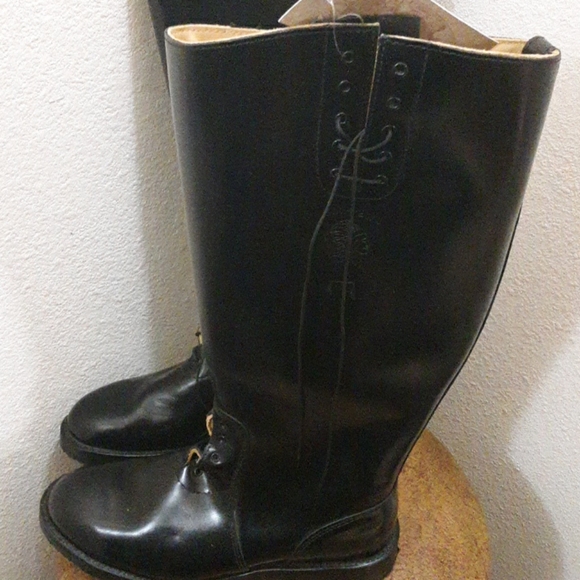 No Box 17" Mens trooper boots/motorcycle - Picture 4 of 5